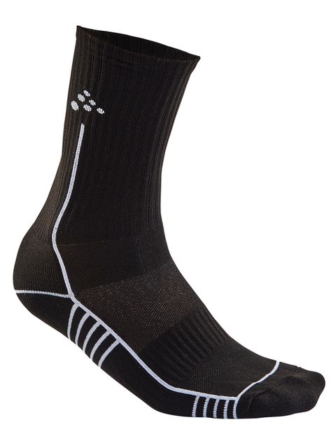 Craft Sock Progress Mid, Black (Esbjerg Sharks)